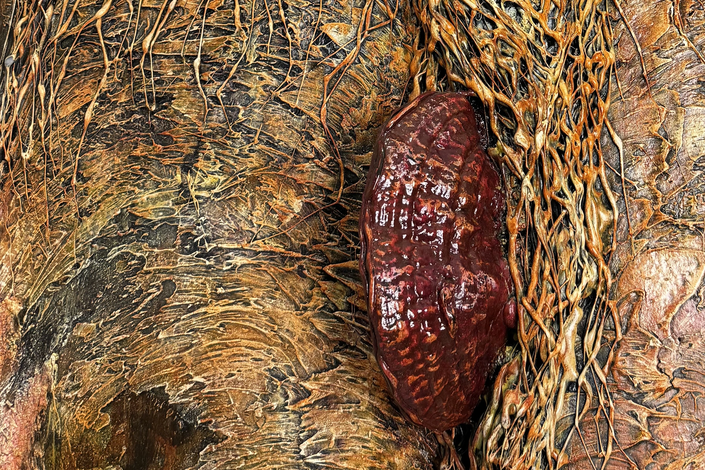 Sleeping King — a second detail of the artwork.